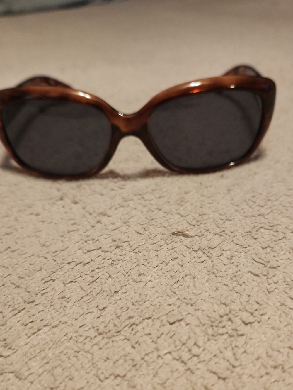 Ray-Ban Women's Tortoiseshell Brown Frame Sunglasses with Dark Lenses